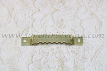 златна метална закачалка 6,5 см за рамки, картини, огледала и други