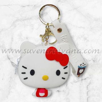 Детска силиконова чантичка Hello Kitty