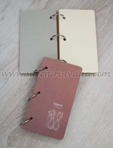 тефтер щастлива котка