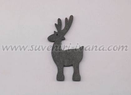 коледна дървена фигурка еленче