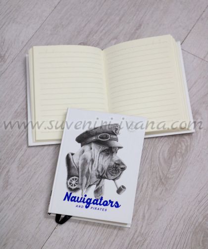 тефтер в стил винтидж с кучета