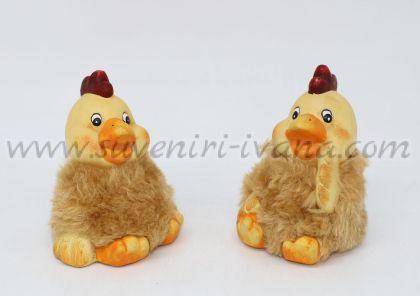 керамични пиленца за великденска декорация