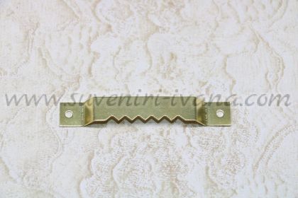 златна метална закачалка 6,5 см за рамки, картини, огледала и други