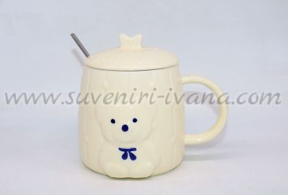 чаша за чай с мече модел едно