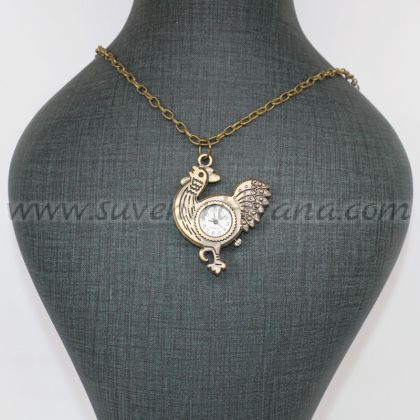 винтидж часовник колие петел