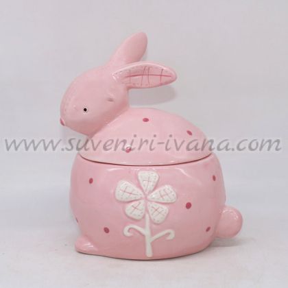 розова захарница зайче