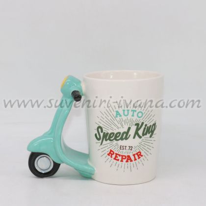чаша със скутер дръжка – "Speed King"