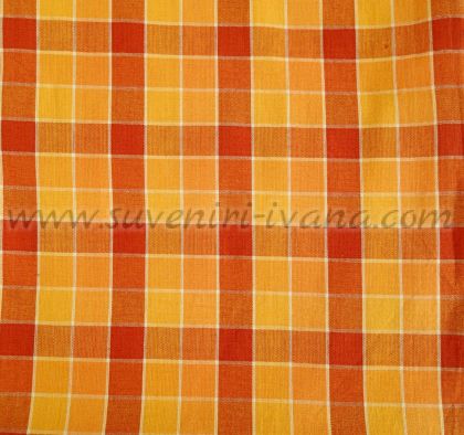 Покривка за маса с десен квадрати 150,0 х 220,0 см.