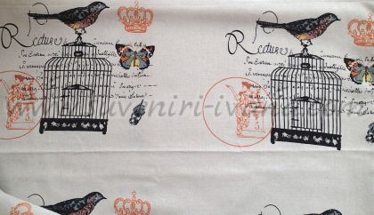 Покривка за маса в стил винтидж 140,0 х 220,0 см.