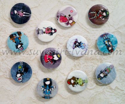 дървени копчета горджъс