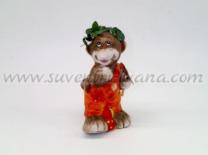керамична фигурка маймуна