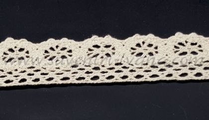 дантела памучна ширина 2,5 см