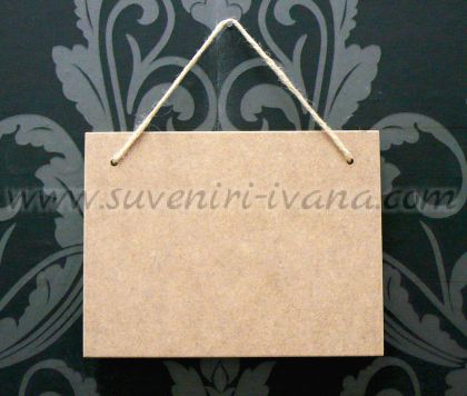 дървена правоъгълна основа