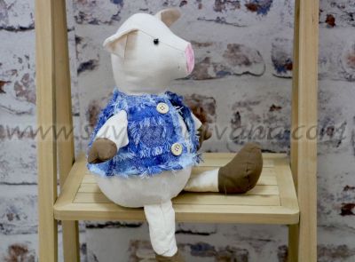 текстилна играчка прасе