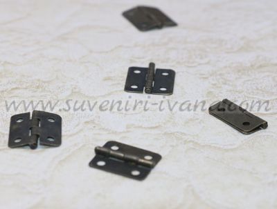 декоративни метални панти за кутии 1,6х1,8 см