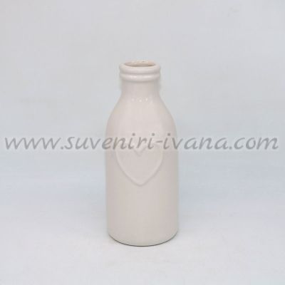 керамична бутилка вазичка за цветя