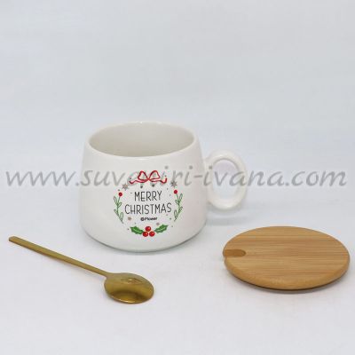 чаша за подарък за коледа