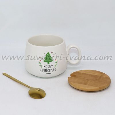 чаша за подарък за коледа