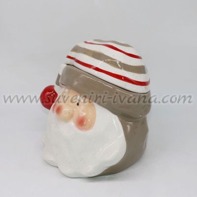 коледен буркан за съхранение на сладки и бонбони