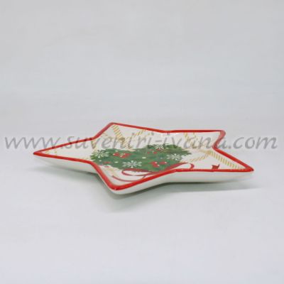 коледна чиния за декорация