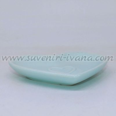 декоративна чинийка сърце