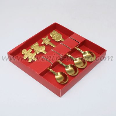 коледен комплект лъжички