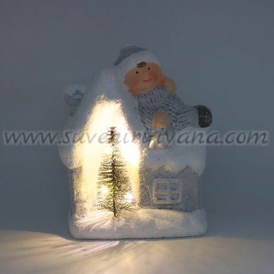 коледна декорация с LED осветление