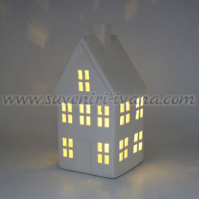 коледна светеща къщичка - LED декорация