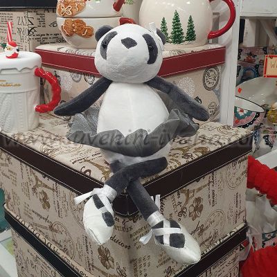 плюшена играчка панда балерина