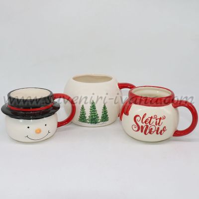 коледни чаши снежен човек