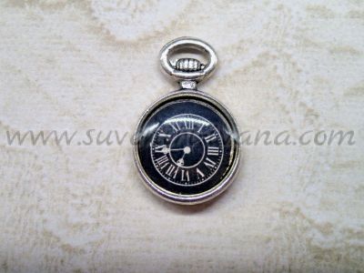 Винтидж елемент часовник 1,1 х 1,6 см