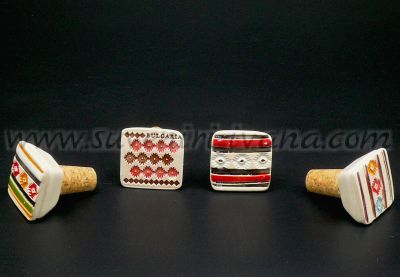 тапи за вино корк и керамика