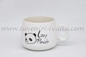 чаша мързелива панда