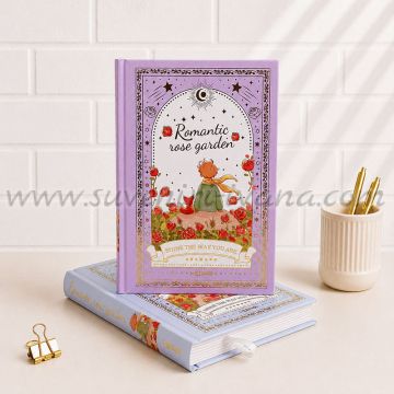 Луксозен тефтер Romantic Rose Garden с Малкия принц и лисицата