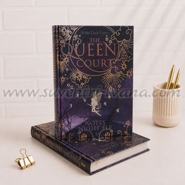 Луксозен тефтер с фея The Queen Court Night Elf модел 1