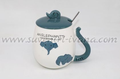 чаша слончета An Elephant's