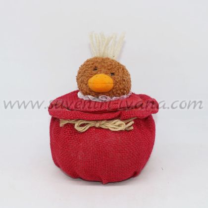 пате от текстил панерче за великденски яйца