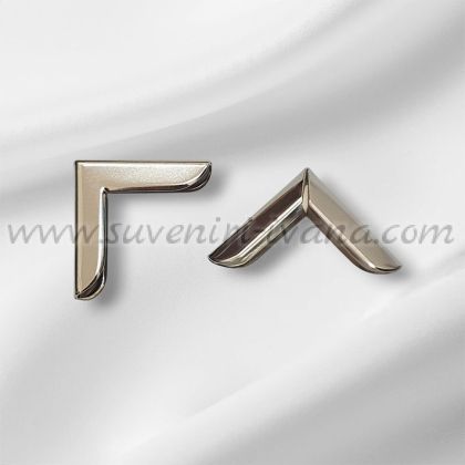 метални ъгълчета за обков и декорация 3,2 см