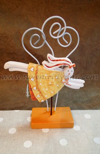 Декоративна стойка зайче 10,0 х 14,0 см