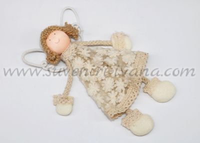 кукла ангелче от текстил модел пет