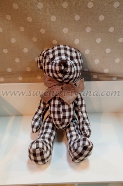 Мече от ленен памук ръчна изработка 25,0 х 12,0 см.