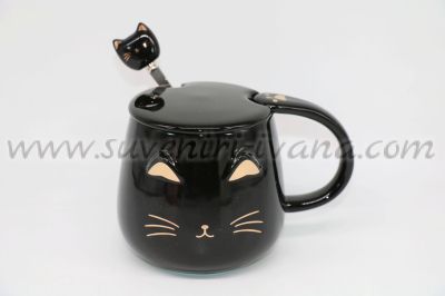 черна чаша котешка муцунка