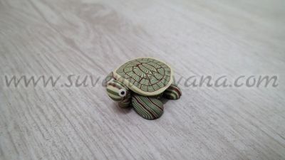 Костенурка с магнит от полимерна глина 4,0 х 4,0 см.