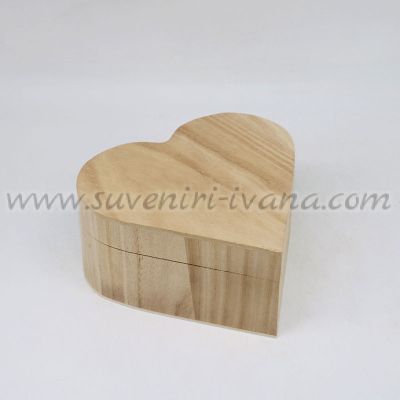 кутия за бижута сърце