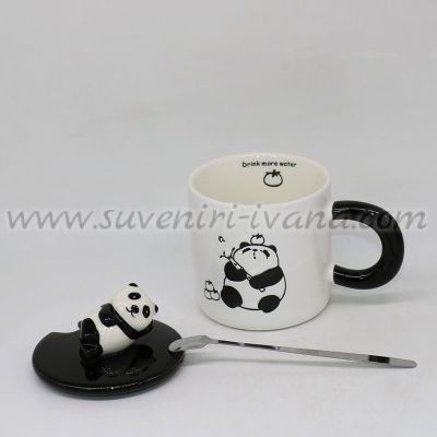 чаша с панда за подарък