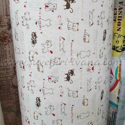 Плат с малки котенца десен за деца