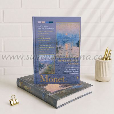 Тефтер Monet с репродукции на картини на Клод Моне